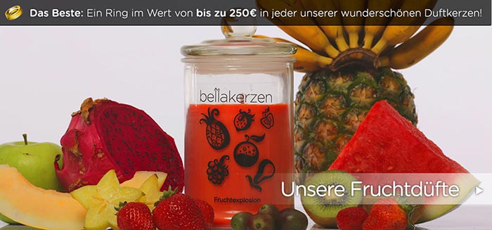 bellakerzen Rabattcode